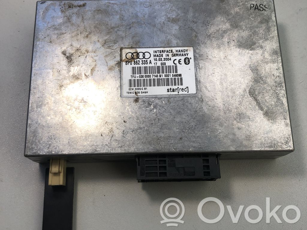 Audi A4 S4 B7 8E 8H Bluetooth control unit module 