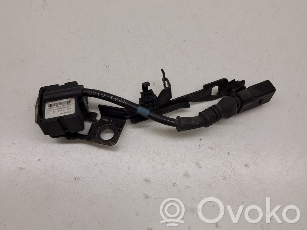 Audi A8 S8 D3 4E Rear air suspension level height sensor 