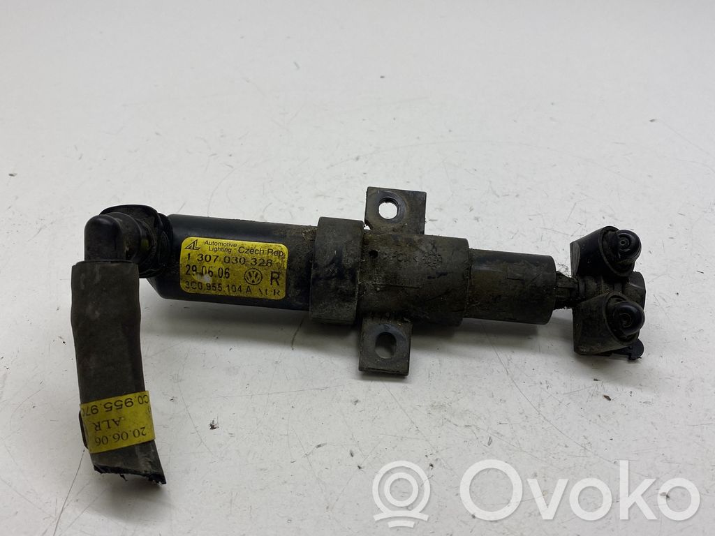 Volkswagen PASSAT B6 Dysza spryskiwacza lampy przedniej 