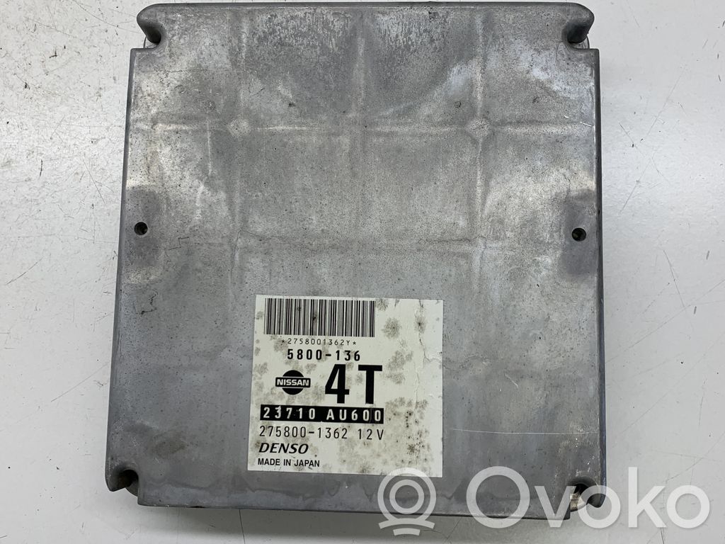 Engine control unit/module   23710AU600,2758001362,5800136,58001364T