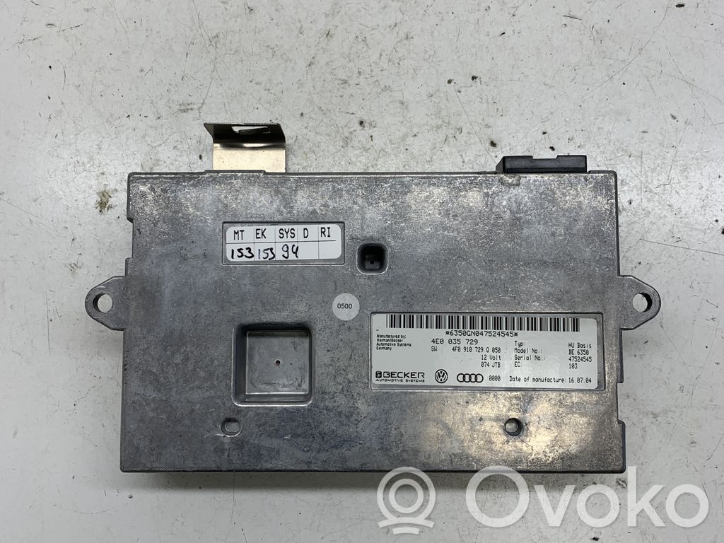Audi A6 S6 C6 4F MMI-Steuergerät 
