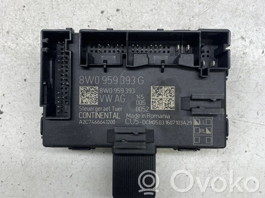 Audi A4 S4 B9 Door control unit/module 