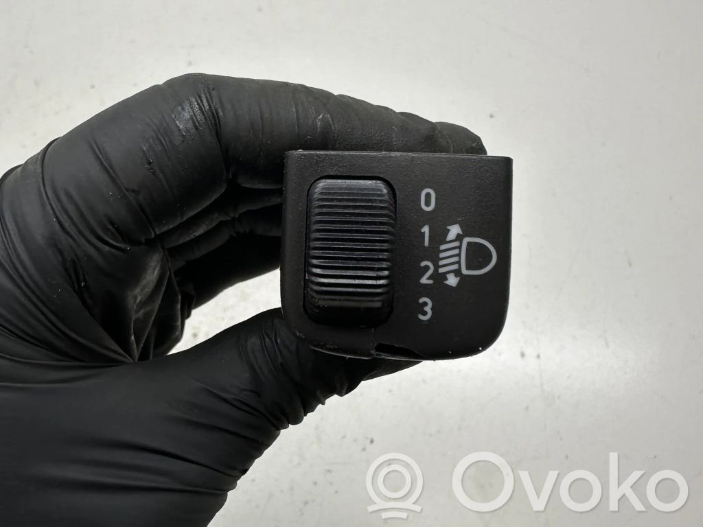 Saab 9-5 Headlight level height control switch 