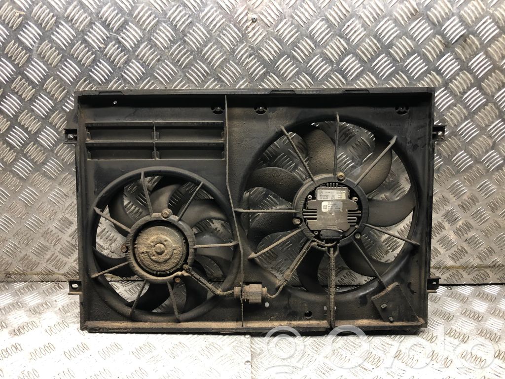 Volkswagen PASSAT B6 Elektryczny wentylator chłodnicy 
