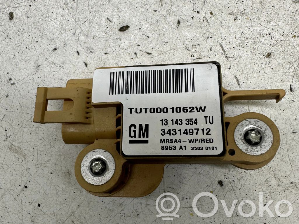 Opel Combo C Sensor impacto/accidente para activar Airbag 