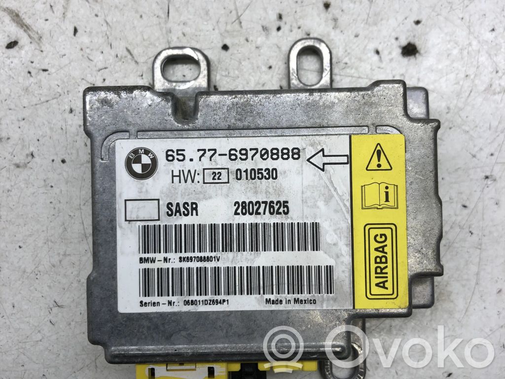 BMW 7 E65 E66 Unidad de control/módulo del Airbag 