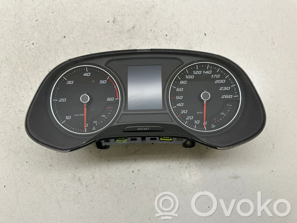 Seat Leon (5F) Speedometer (instrument cluster) 