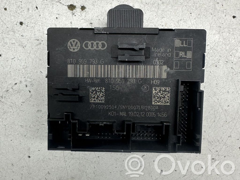 Audi A5 8T 8F Unité de commande module de porte 