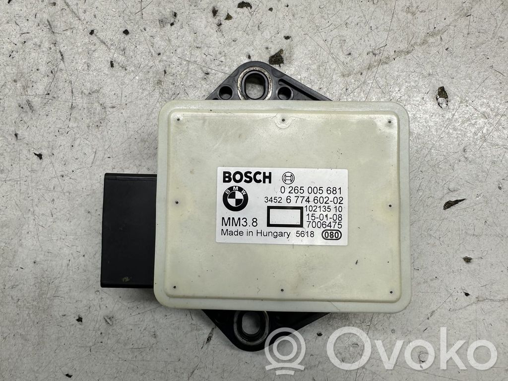 BMW 5 E60 E61 Sensor ESP de aceleración de frecuencia del intermitente 
