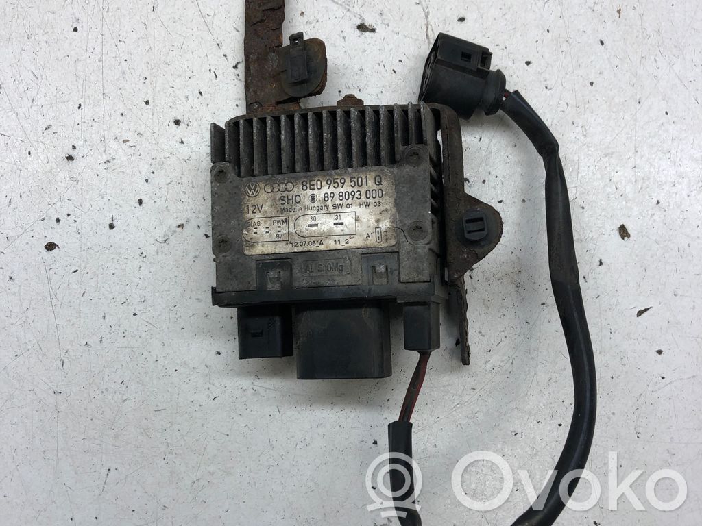 Audi A4 S4 B7 8E 8H Sterownik / Moduł wentylatorów 