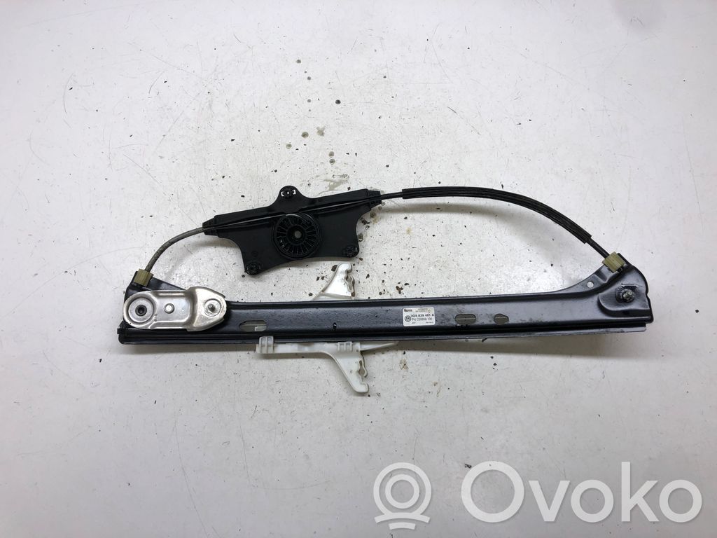 Volkswagen PASSAT B8 Mechanizm podnoszenia szyby tylnej bez silnika 