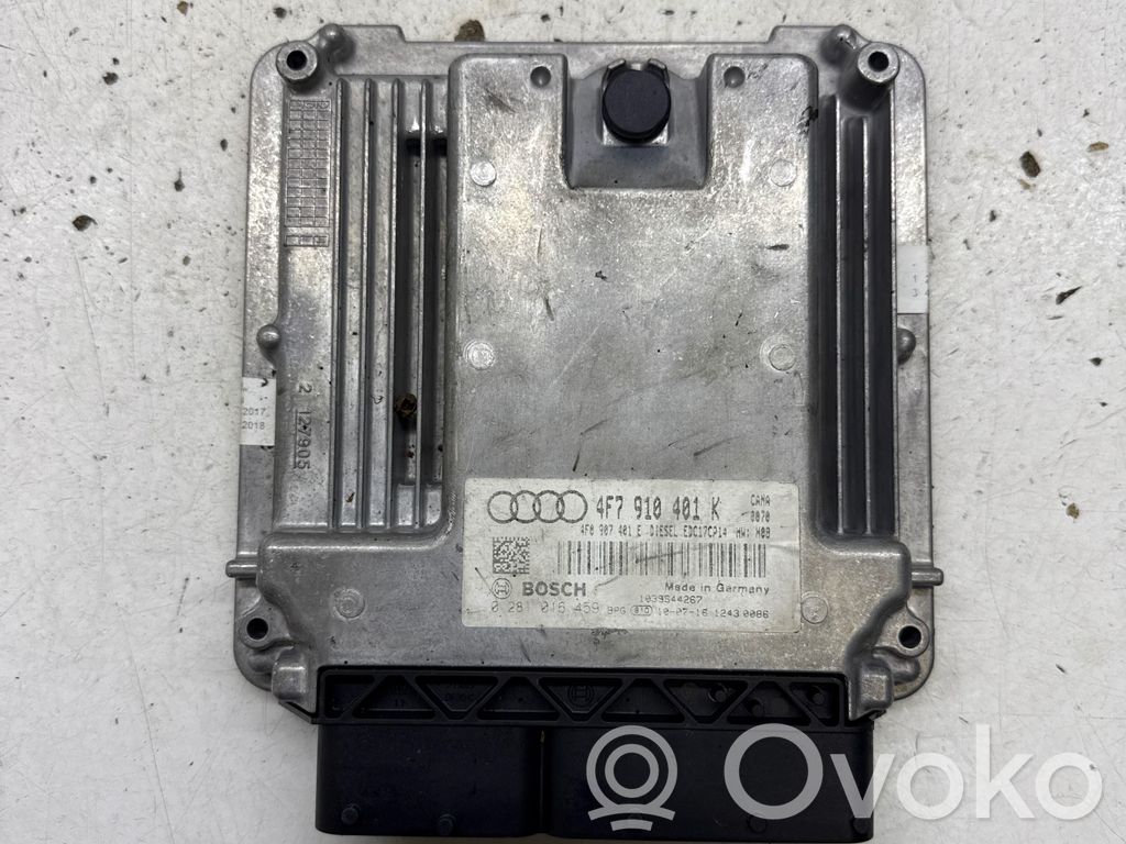 Engine control unit/module   4F7910401K,4F0907401E,0281016459
