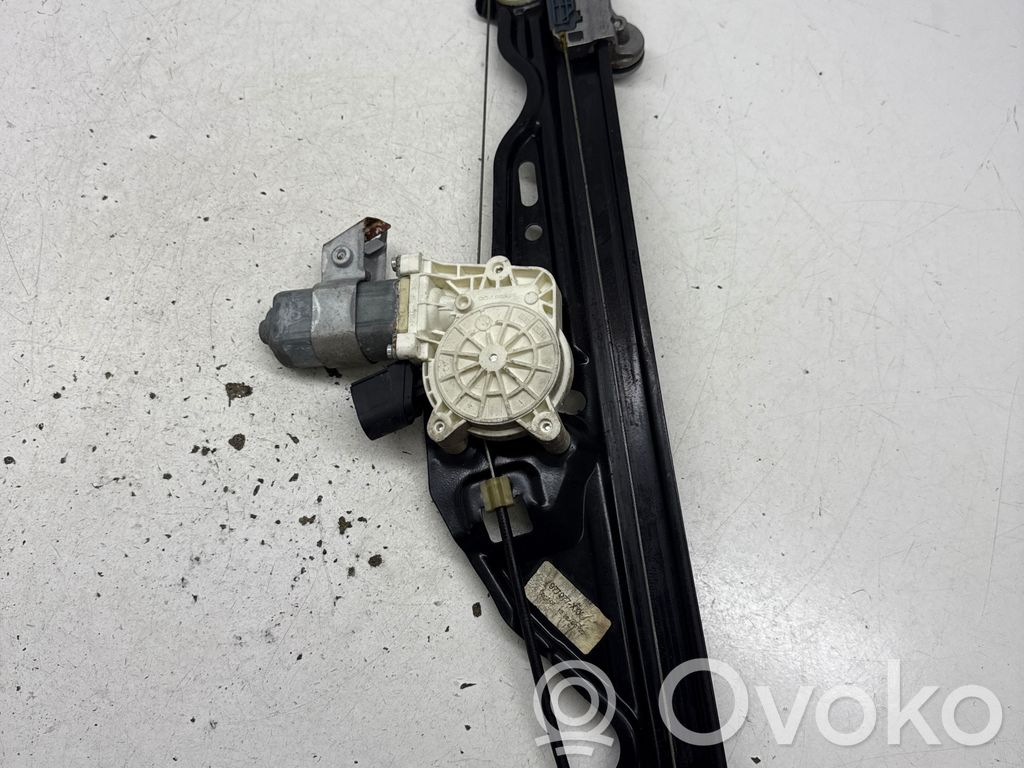 Rear door window regulator with motor   977977,6922320