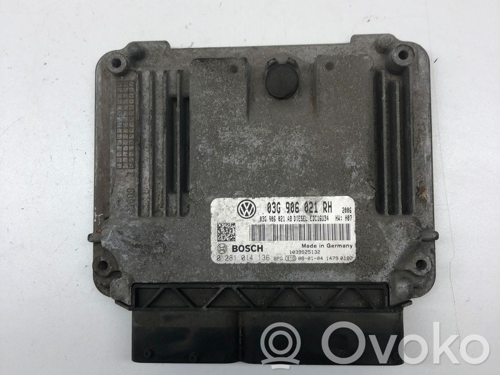 Skoda Octavia Mk2 (1Z) Engine control unit/module 