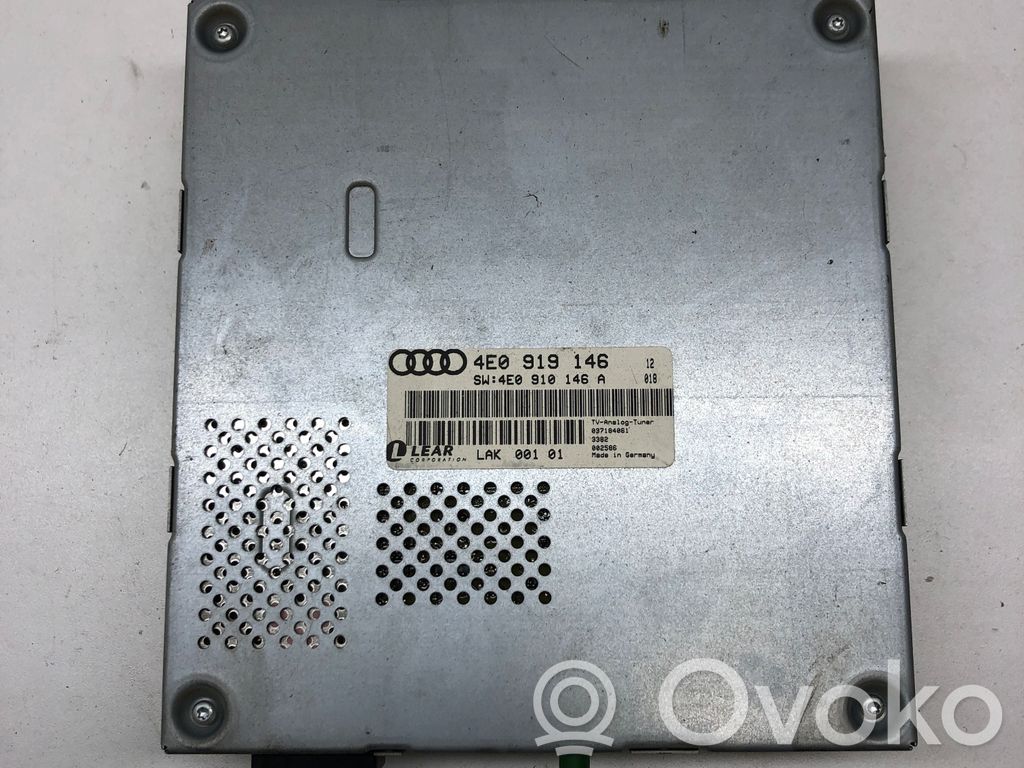 Audi A8 S8 D3 4E Модуль управления видео 
