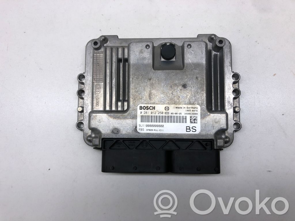 Sterownik / Moduł ECU   37825RJLG000,4079181231,37820RJLE11,0281012250