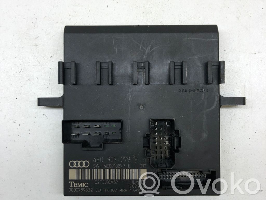Audi A8 S8 D3 4E Комфортный модуль 