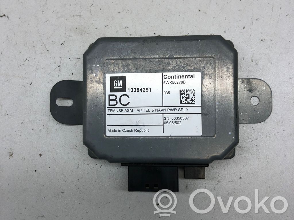 GPS navigation control unit/module   13384291,5WK50278B