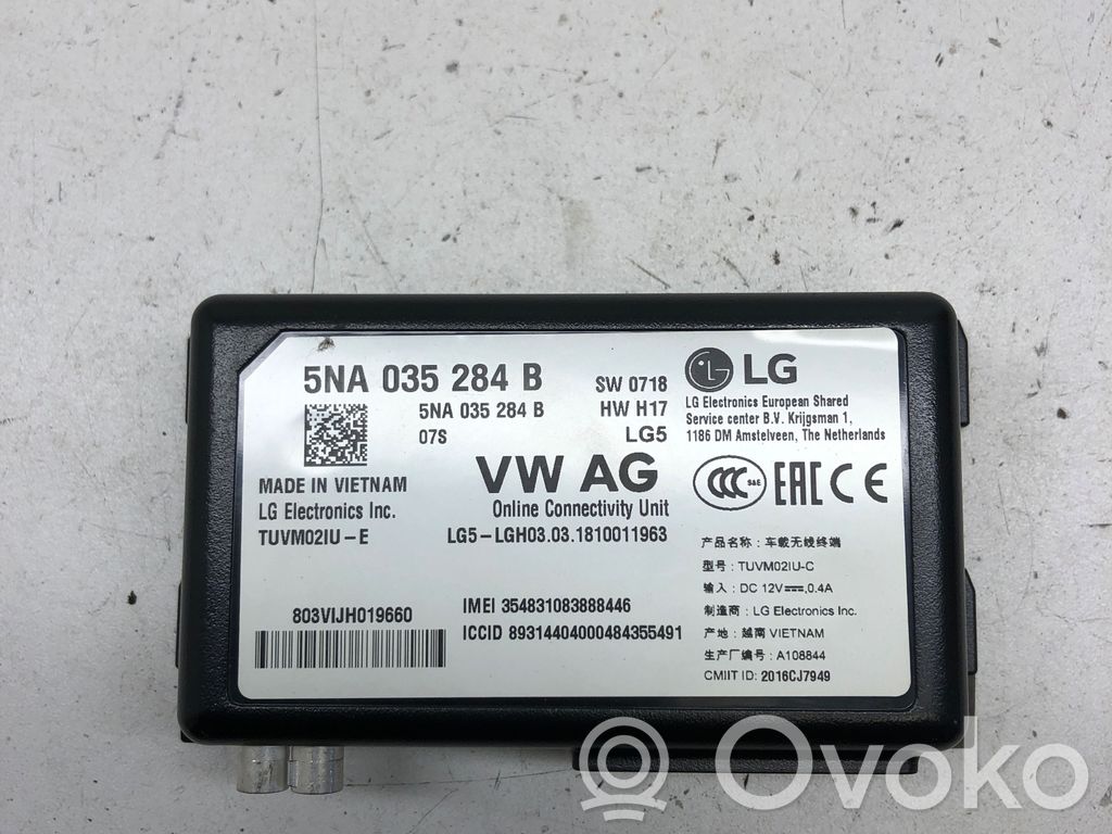 Volkswagen PASSAT B8 Other control units/modules 