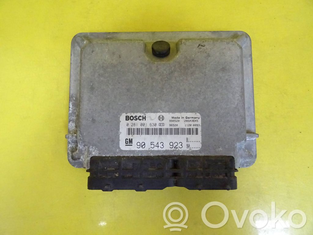 Opel Astra G Engine control unit/module 