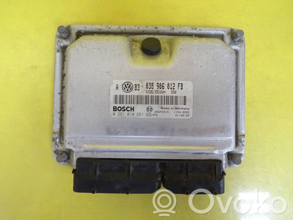 Volkswagen Bora Engine control unit/module 