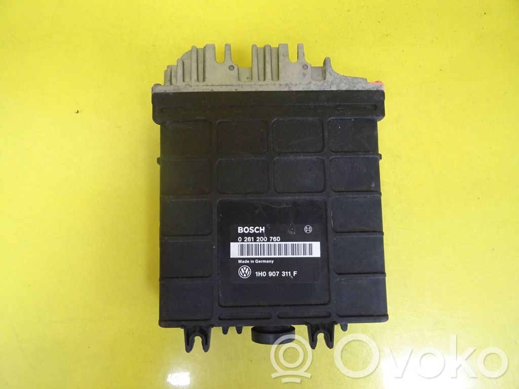 Engine control unit/module   1H0907311F,0261200760