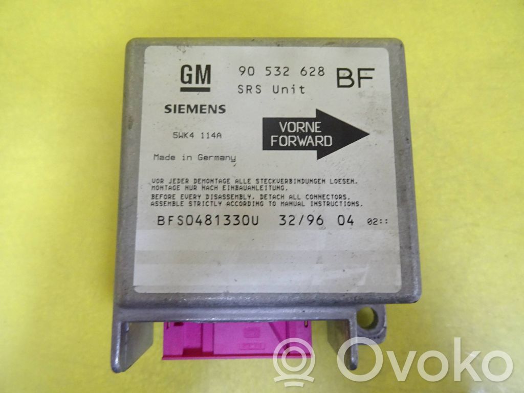 Opel Corsa B Airbag control unit/module 