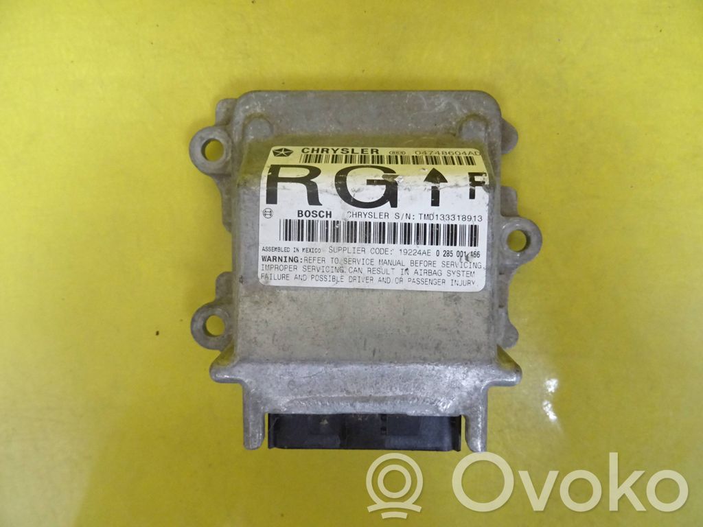 Airbag control unit/module   04748604AD