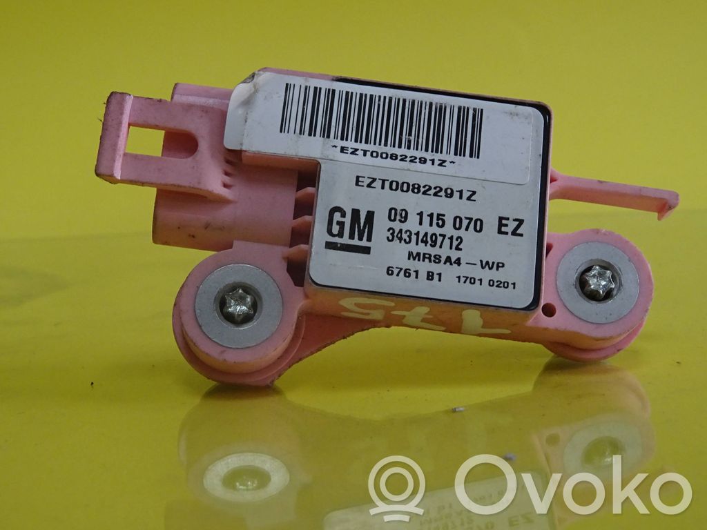 Opel Corsa C Airbagsensor Crashsensor Drucksensor 