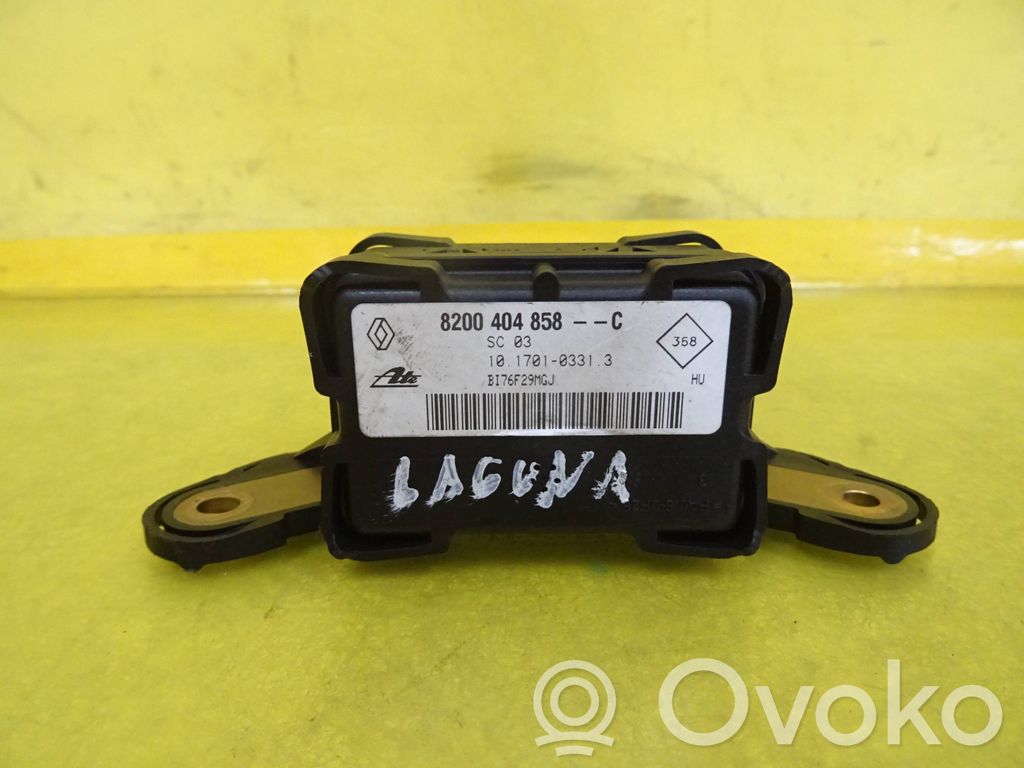 Renault Laguna II Sensor ESP de aceleración de frecuencia del intermitente 
