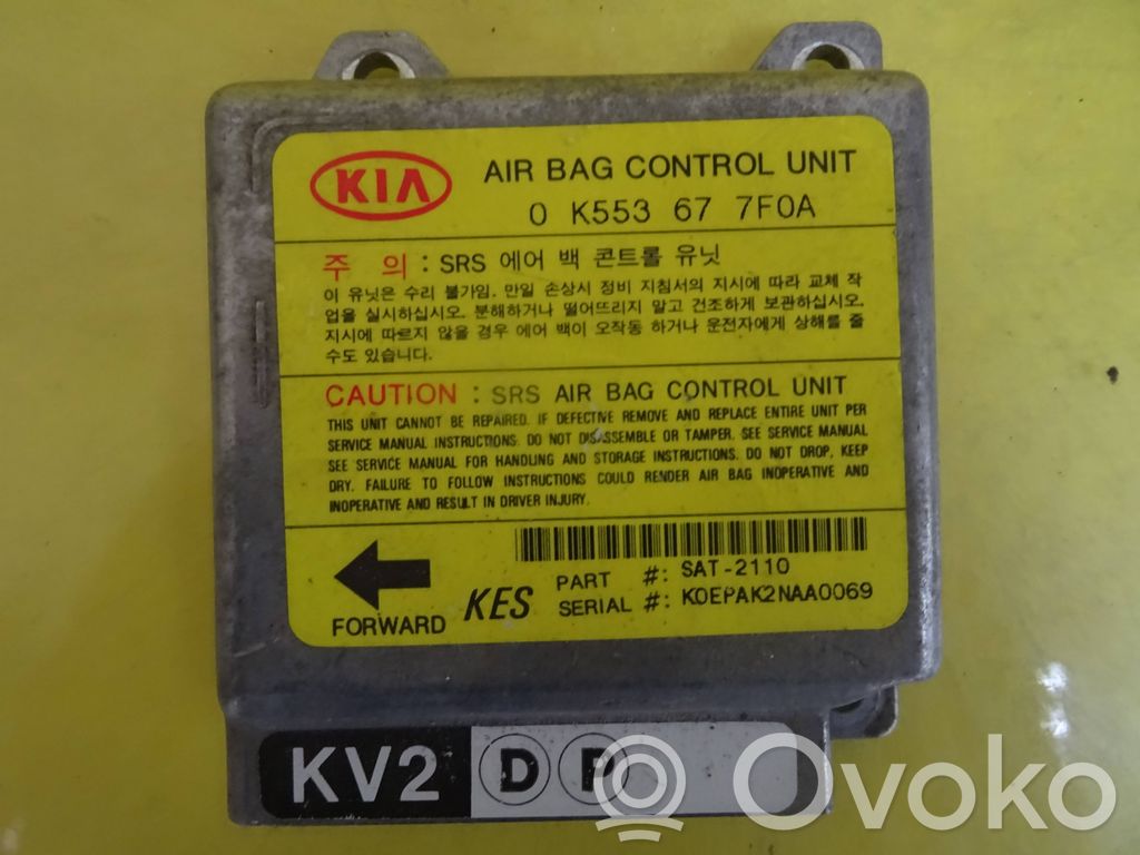 KIA Carnival Airbag control unit/module 