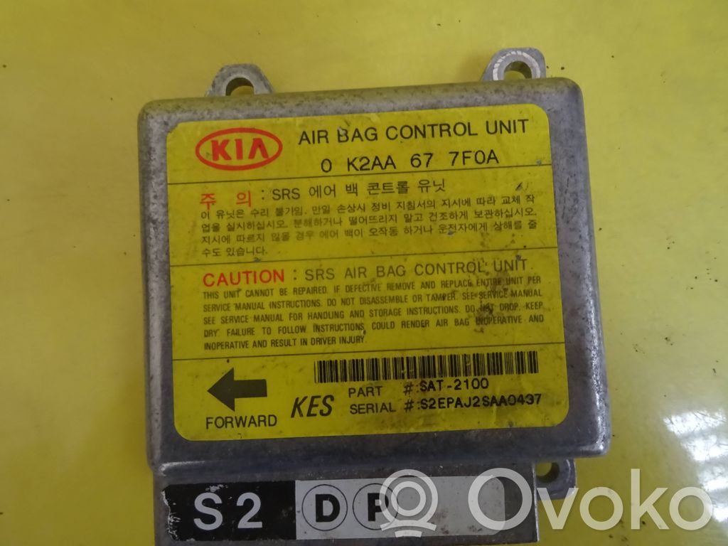 KIA Shuma Airbag control unit/module 