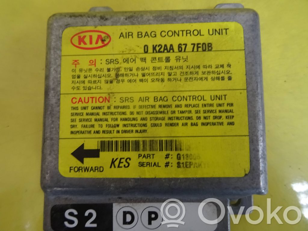 Airbag control unit/module   0K2AA677F0B