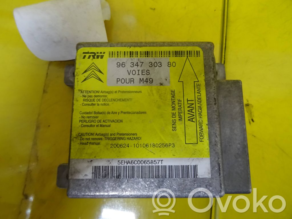 Citroen Berlingo Airbag control unit/module 