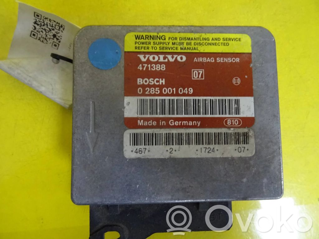 Airbag control unit/module   471388,0285001049