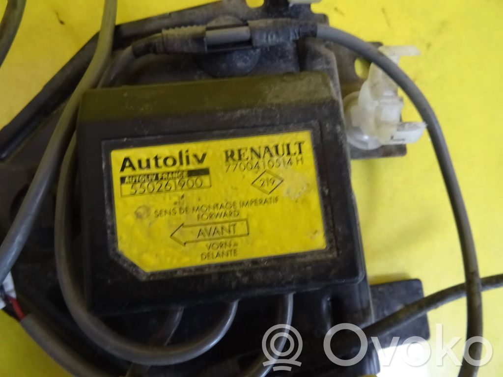 Airbag control unit/module   550261900,7700410514H