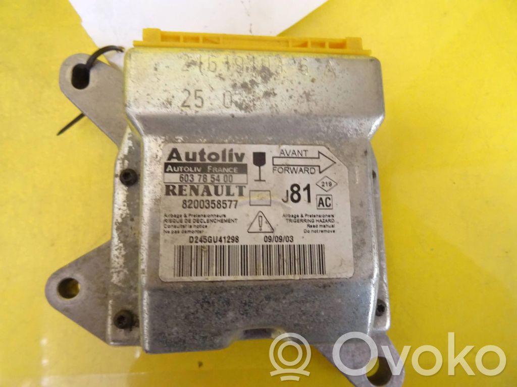 Renault Espace -  Grand espace IV Airbag control unit/module 