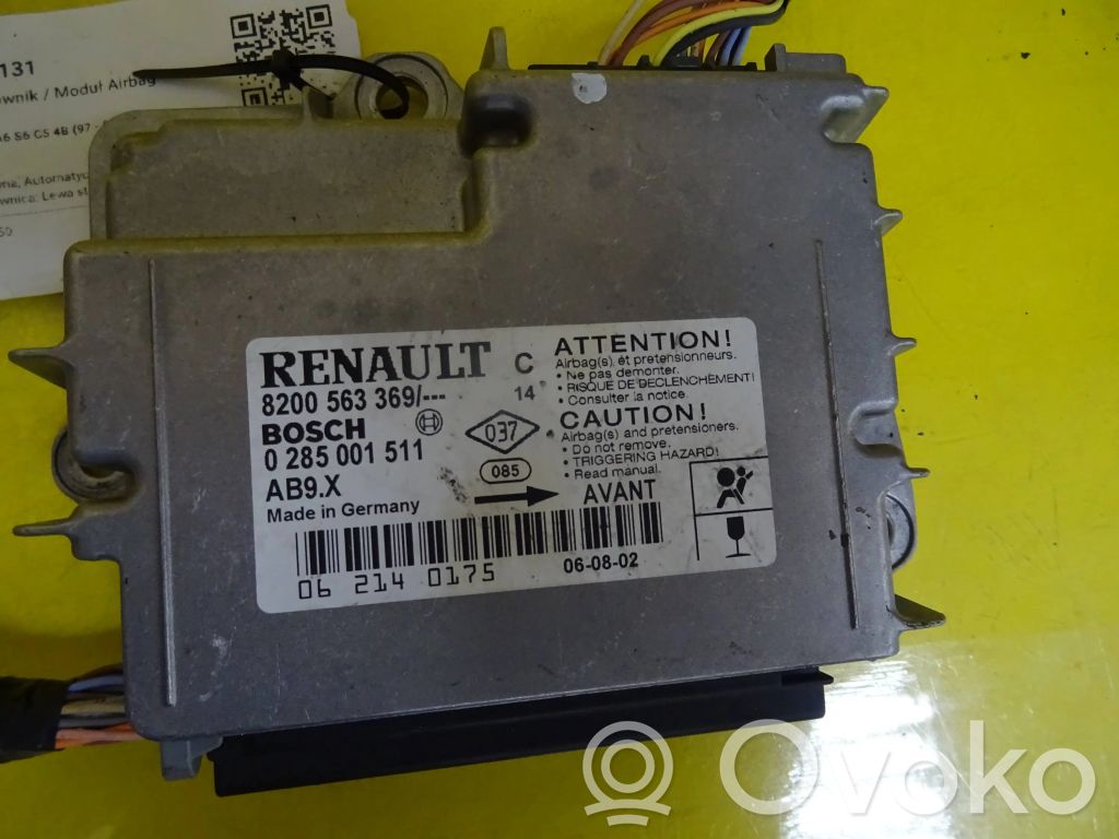 Renault Clio III Airbag control unit/module 