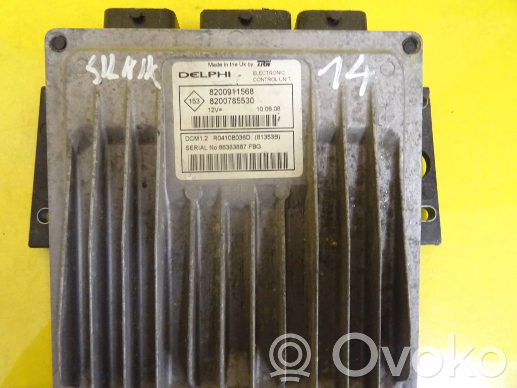 Renault Thalia I Engine control unit/module 