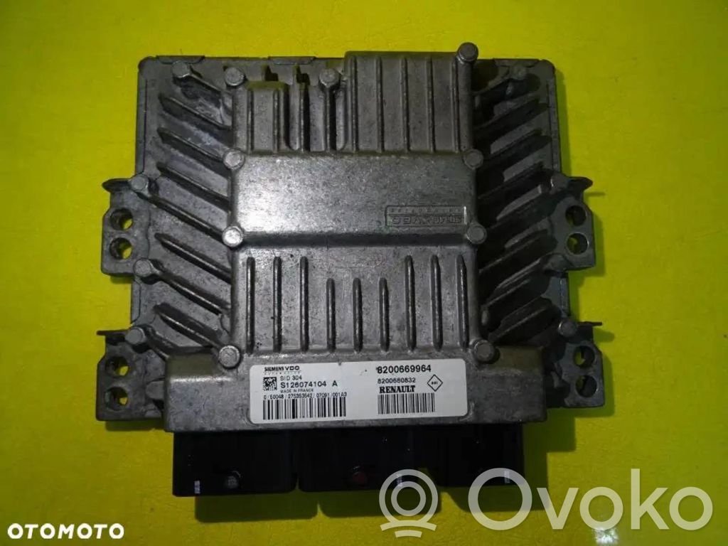 Renault Clio III Engine control unit/module ECU 