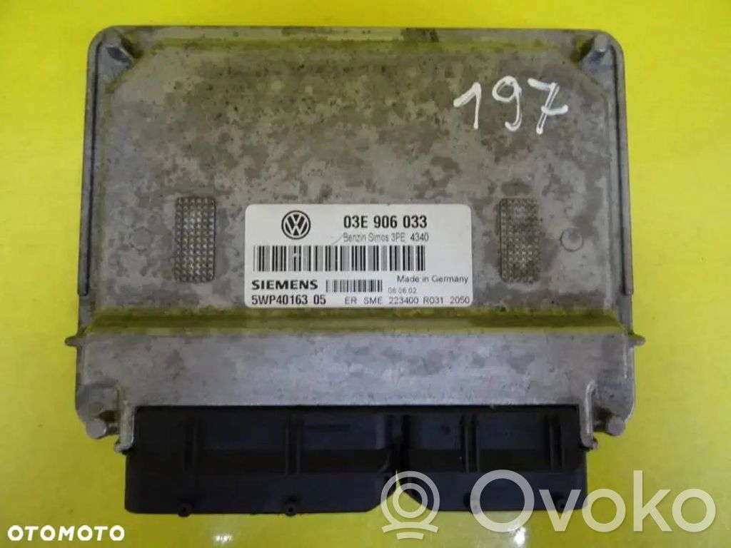 Volkswagen Polo IV 9N3 Sterownik / Moduł ECU 