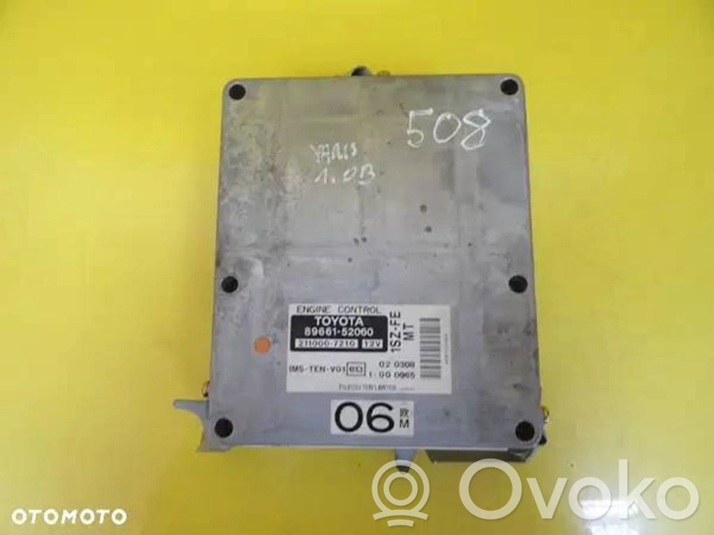 Toyota Yaris Engine control unit/module 