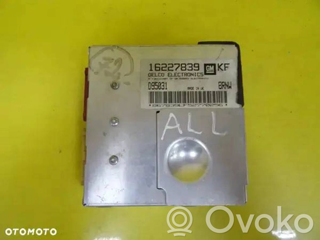 Opel Tigra A Engine control unit/module 