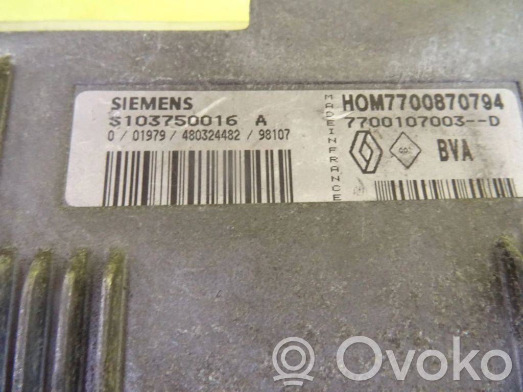 Renault Scenic I Engine control unit/module 