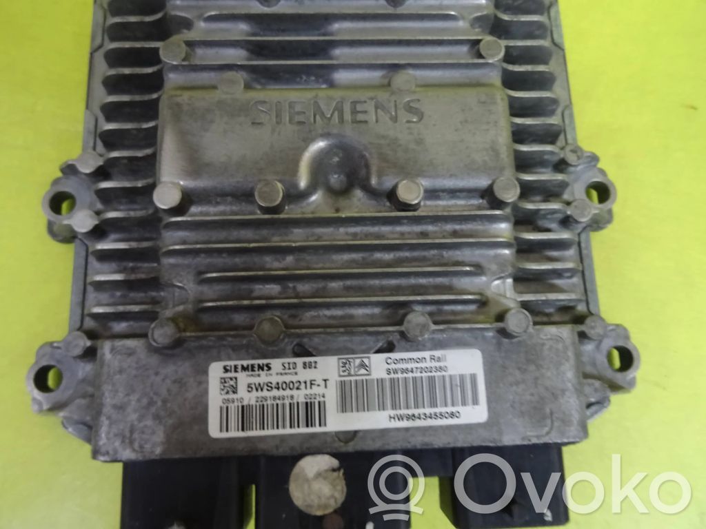Citroen C3 Engine control unit/module 