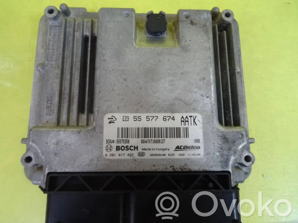 Engine control unit/module   0281017452,55577674