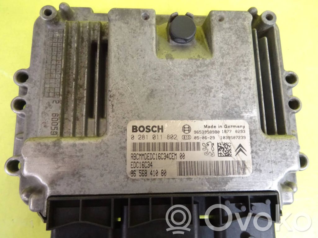 Citroen Xsara Picasso Engine control unit/module 