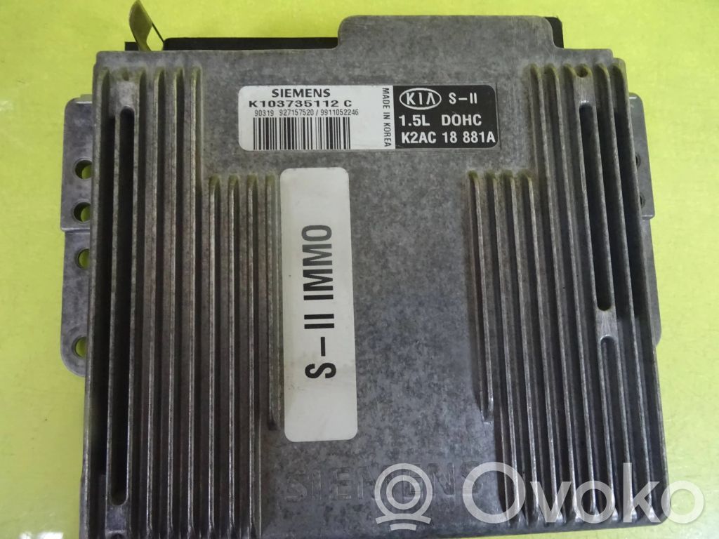 KIA Shuma Engine control unit/module 