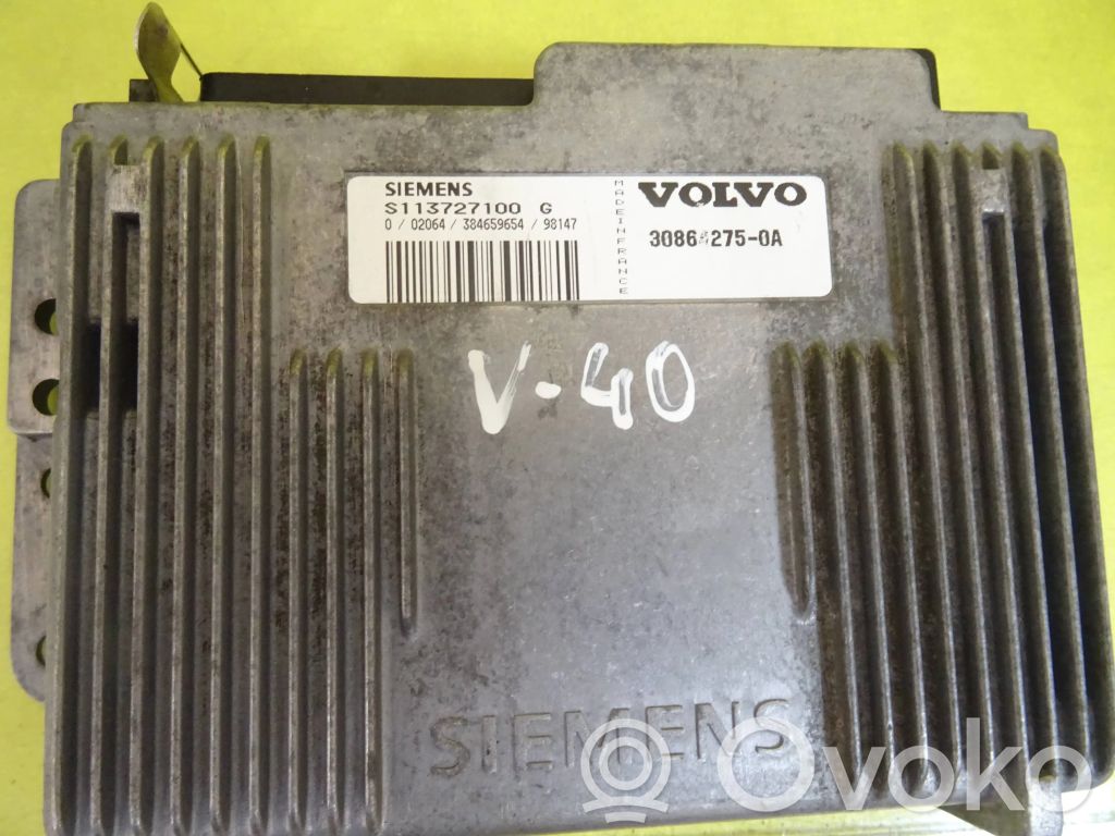 Volvo S40, V40 Engine control unit/module 