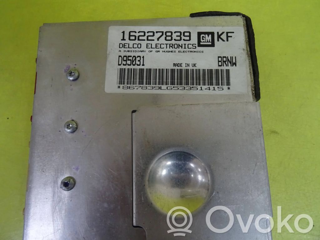 Opel Tigra A Engine control unit/module 